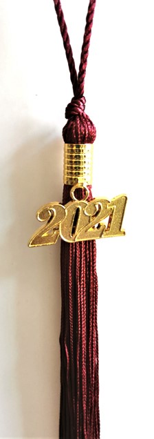 Burgundy Tassel